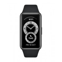 Ремешок для часов Huawei 6 графитовый черный